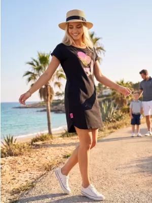Kleid ALTISPORT EDNITA SCHWARZ