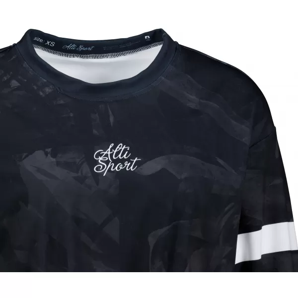  Funktionelle Sweatshirt -Premium von Frauen von Frauen ALTISPORT VOJ/ALW096MI08 SCHWARZ 