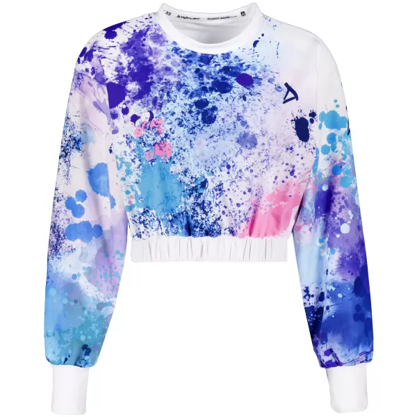  Funktionelle Sweatshirt -Premium von Frauen von Frauen ALTISPORT VOJ/ALW055MI08 LILA/BLAU 