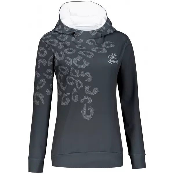  Funktionaler Sweatshirt -Prämie von Frauen ALTISPORT VOJ/ALW047MI01 SCHWARZ 