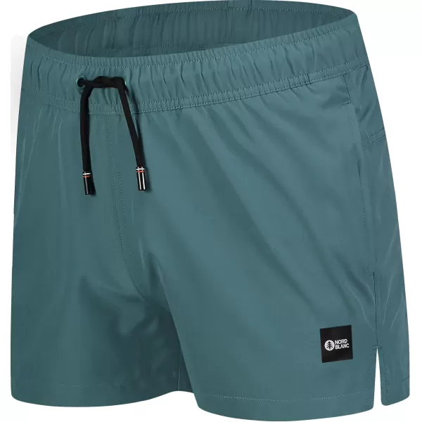  Badeshorts NORDBLANC BAY NBSPM8018 DUNKELGRÜN 