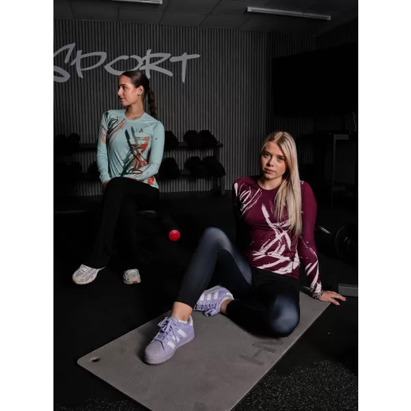 Frauen funktionales t -Shirt mit langen Ärmeln Premium ALTISPORT VOJ/ALW074TR03 ERZ 