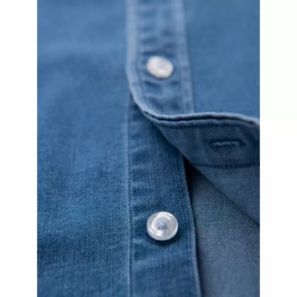  Hemd OMBRE OM-SHDS-0180 BLAU 