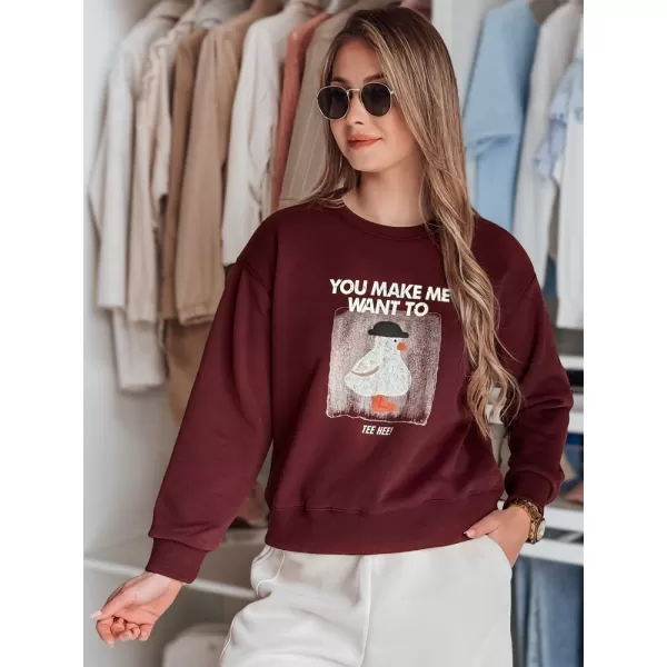  Damen Sweatshirt DSTREET GOOSHY BY1426 BORDE 