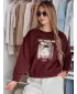 Damen Sweatshirt DSTREET GOOSHY BY1426 BORDE