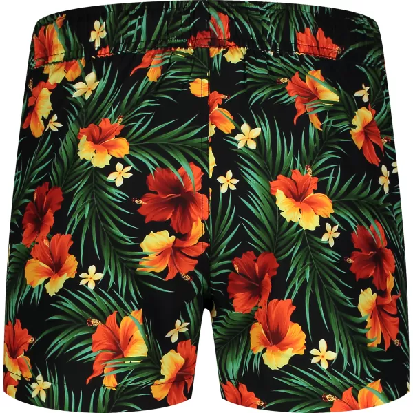 Badeshorts NORDBLANC NBSPM8019 SCHWARZES MUSTER 