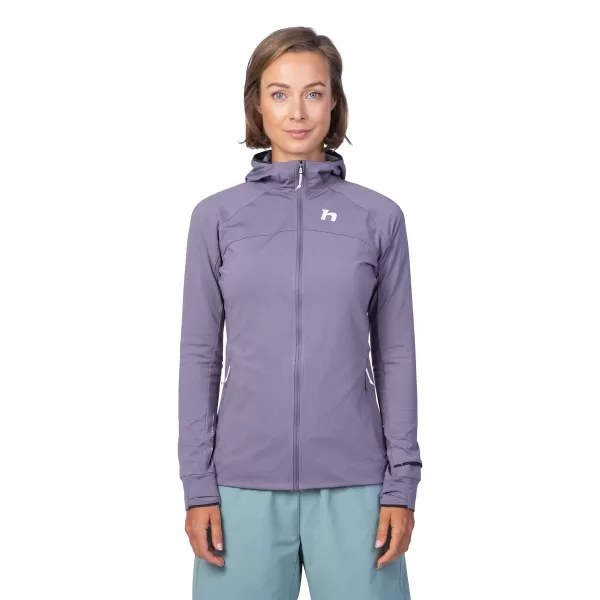  Damen Sweatshirt HANNAH ELI HOODY GREY RIDGE MEL 