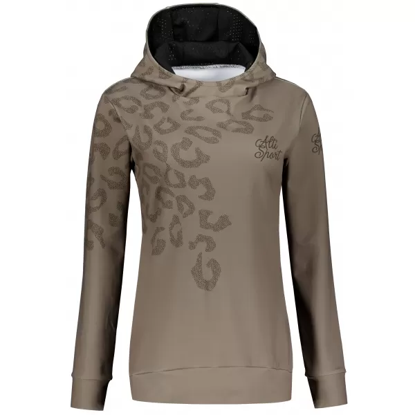 Funktionaler Sweatshirt -Prämie von Frauen ALTISPORT VOJ/ALW047MI01 HELLBRAUN 