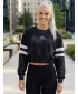 Funktionelle Sweatshirt -Premium von Frauen von Frauen ALTISPORT VOJ/ALW096MI08 SCHWARZ