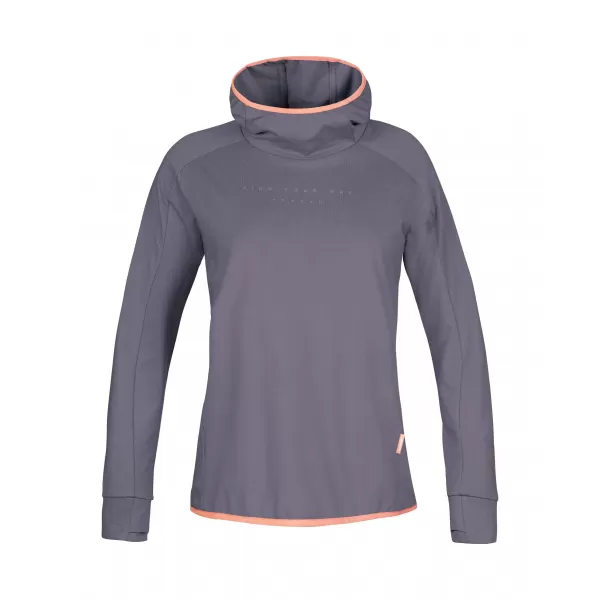  Damen Sweatshirt HANNAH NYMA HOODY GREY RIDGE MEL 