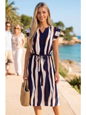 Kleid KIXMI URBI DUNKELBLAU