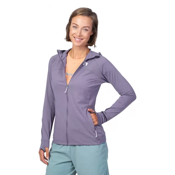  Damen Sweatshirt HANNAH ELI HOODY GREY RIDGE MEL 