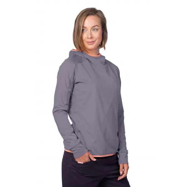  Damen Sweatshirt HANNAH NYMA HOODY GREY RIDGE MEL 
