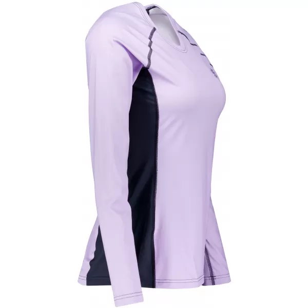  Frauen funktionales t -Shirt mit langen Ärmeln Premium ALTISPORT VOJ/ALW078TR03 LILA 