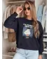 Damen Sweatshirt DSTREET GOOSHY BY1428 DUNKELBLAU