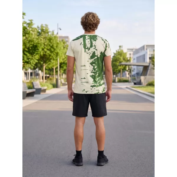 Männer funktionaler T -Shirt Premium Plus ALTISPORT VOJ/ALM057TR02 GRÜN 