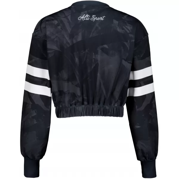  Funktionelle Sweatshirt -Premium von Frauen von Frauen ALTISPORT VOJ/ALW096MI08 SCHWARZ 