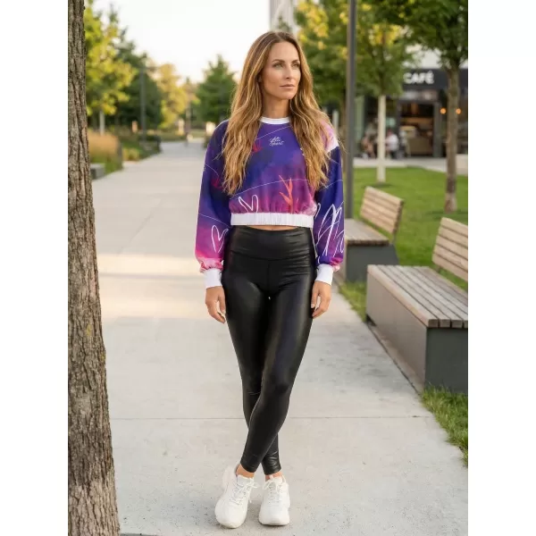  Funktionelle Sweatshirt -Premium von Frauen von Frauen ALTISPORT VOJ/ALW083MI08 LILA 