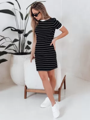 Kleid DSTREET FITLINES EY2584 SCHWARZ