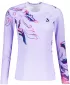 Frauen funktionales t -Shirt mit langen Ärmeln Premium ALTISPORT VOJ/ALW064TR03 LILA