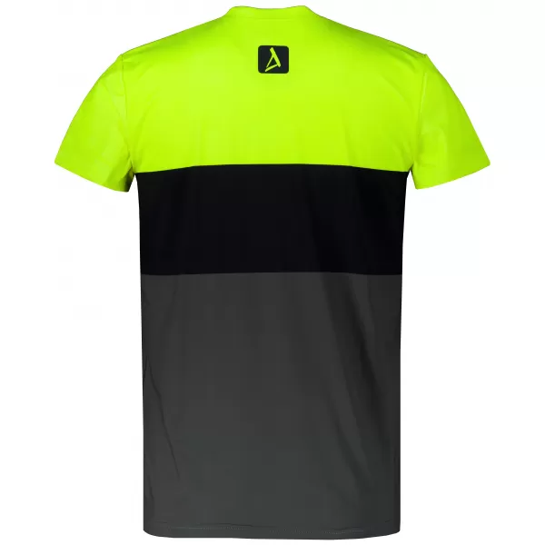  Männer funktionaler T -Shirt Premium Plus ALTISPORT VOJ/ALM051TR02 NEON-GELB 