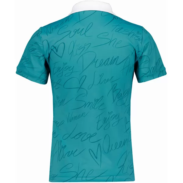  Frauenfunktional T -Shirt mit Premiumkragen ALTISPORT VOJ/ALW084TR05 GRÜN 