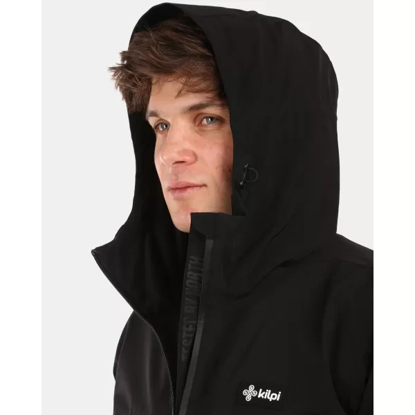  Männlicher Mantel KILPI AYRA-M YM0130KI SCHWARZ 