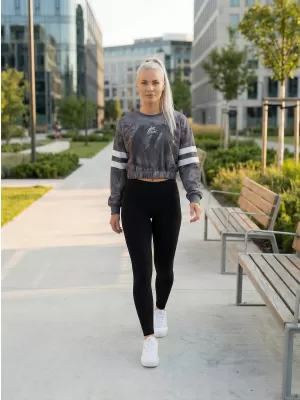 Funktionelle Sweatshirt -Premium von Frauen von Frauen ALTISPORT VOJ/ALW096MI08 GRAU