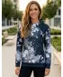 Funktionaler Sweatshirt -Prämie von Frauen ALTISPORT VOJ/ALW055MI01 SCHWARZ UND WEIß