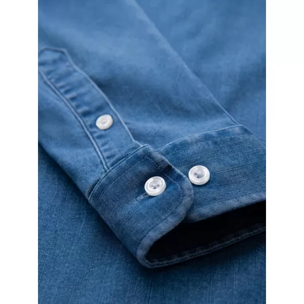 Hemd OMBRE OM-SHDS-0180 BLAU 