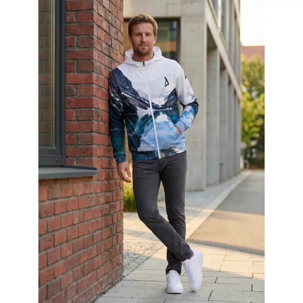  Funktionales Sweatshirt von Männern auf Reißverschlussprämie ALTISPORT VOJ/ALM030MI02 BERG/GRÜN 