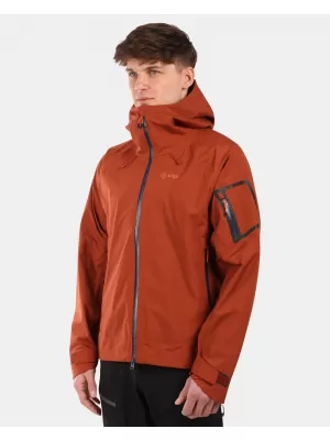 Hardshell -Jacke für Männer KILPI MAMBA-M YM0101KI BRAUN