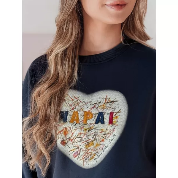  Damen Sweatshirt DSTREET SESRDUCHOVA BY1439 DUNKELBLAU 