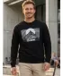 Herren -Sweatshirt ALTISPORT ALM188406 SCHWARZ