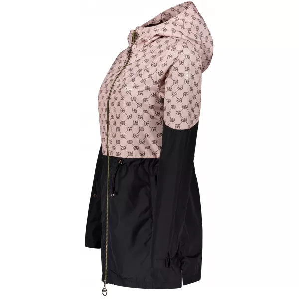  Damenjacke KIXMI UNNI LEICHT BEIGE/SCHWARZ 