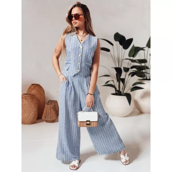 Damenhosen DSTREET MODERESS UY2696 BLAU 