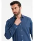 Hemd OMBRE OM-SHDS-0180 DUNKELBLAU