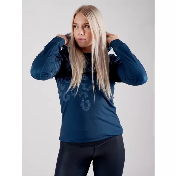  Funktionaler Sweatshirt -Prämie von Frauen ALTISPORT VOJ/ALW047MI01 BLAU 