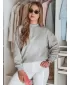 Damen Sweatshirt DSTREET LOVASON BY1419 HELLGRAU
