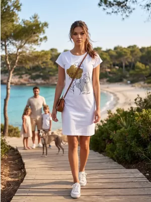 Kleid ALTISPORT ALW189178 WEIß