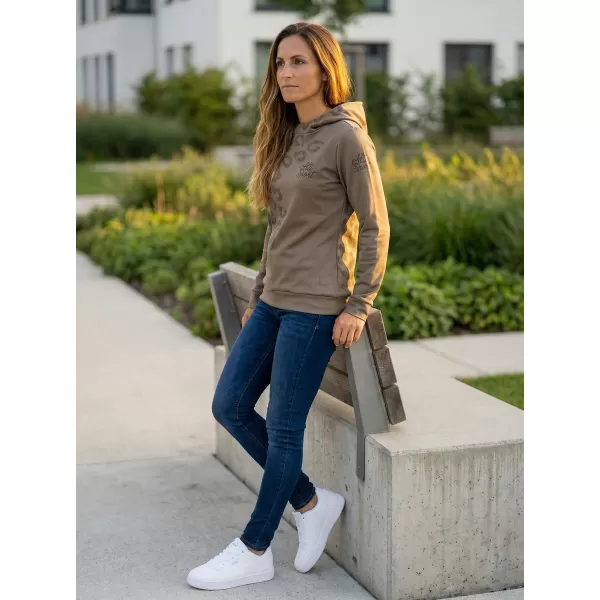  Funktionaler Sweatshirt -Prämie von Frauen ALTISPORT VOJ/ALW047MI01 HELLBRAUN 