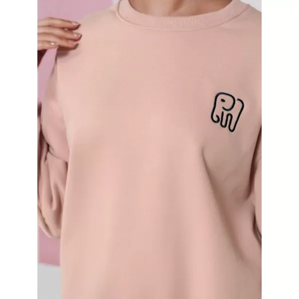  Damen Sweatshirt DSTREET SOFTSLON BY1432 ROSA 
