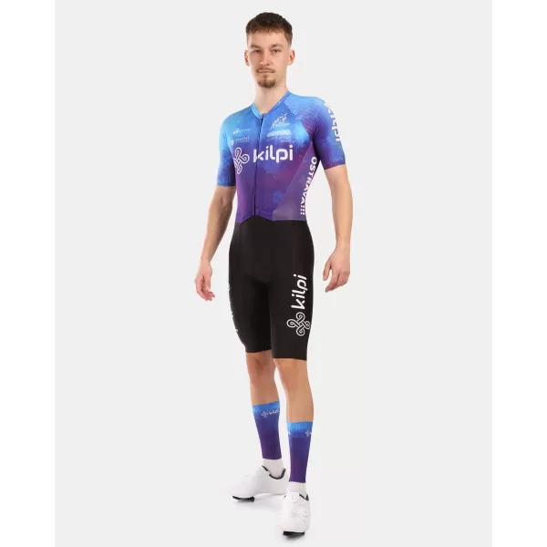  Ein Fahrrad -Overall mit kurzen Ärmeln KILPI AURORA-M YM0367KI BLAU 