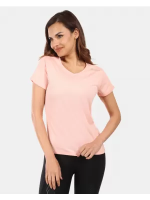 Weibliches funktionelles Hemd KILPI DIMA-W YL0321KI KORALLE
