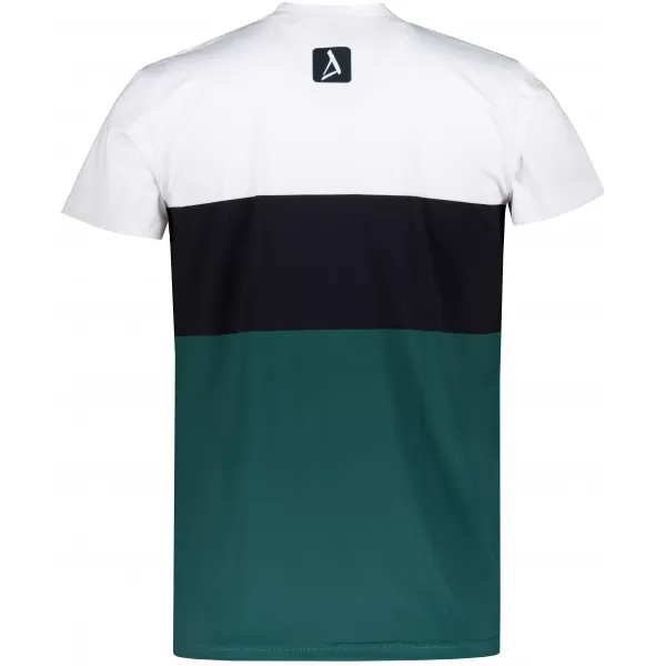 Männer funktionaler T -Shirt Premium Plus ALTISPORT VOJ/ALM051TR02 WEIß -GREEN 