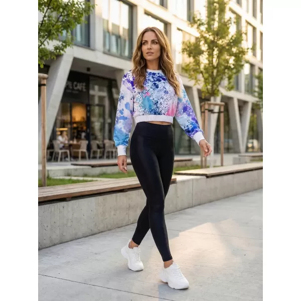 Funktionelle Sweatshirt -Premium von Frauen von Frauen ALTISPORT VOJ/ALW055MI08 LILA/BLAU 