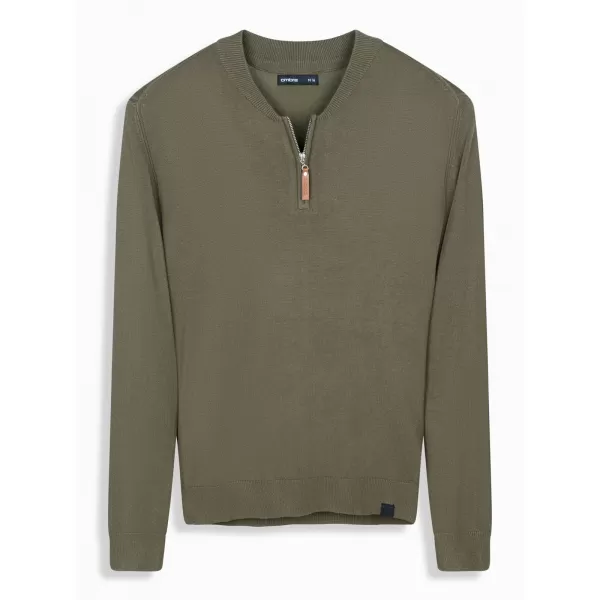  Herrenpullover OMBRE OM-SWZS-0124 OLIVE 