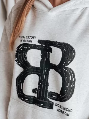 Damen Sweatshirt DSTREET KLITESSO BY1412 HELLGRAU