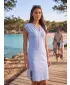 Kleid KIXMI UNEGA BLAU