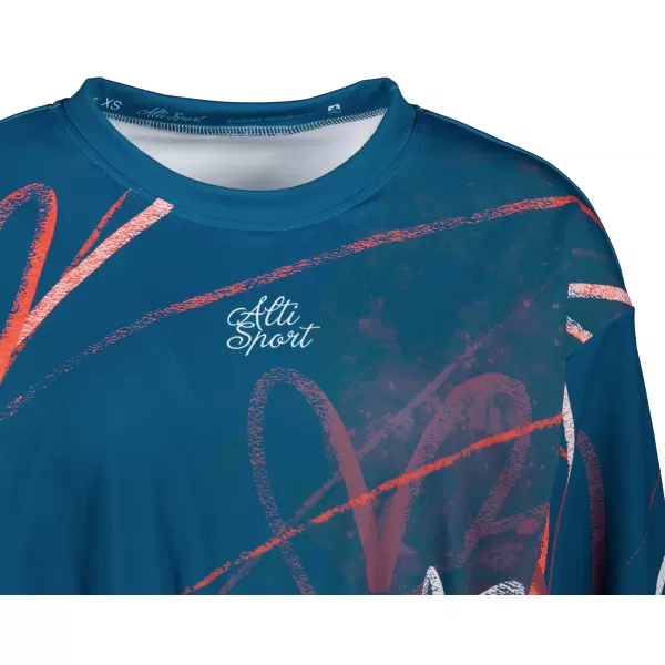  Funktionelle Sweatshirt -Premium von Frauen von Frauen ALTISPORT VOJ/ALW082MI08 KEROSIN 